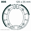 Preview: EBC Premium Bremsbacken für Aprilia Scarabeo 50 (2T) (HS/HL) (Modell Bremstrommel VA) Vorderachse - 805