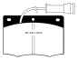Preview: EBC Blackstuff Bremsbeläge DP437 für Ford Granada 2 GU 2.8i vorne