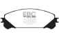 Preview: EBC Blackstuff Bremsbeläge DP1837 für Toyota RAV 4 (4) ZSA4_, ALA4_ 2.0 D4-D vorne