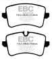 Preview: EBC Blackstuff Bremsbeläge DPX2082 für Audi A8 4H2, 4H8, 4HC, 4HL 4.0 TFSI quattro hinten