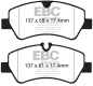 Preview: EBC Yellowstuff Bremsbeläge DP42152R für Ford Transit 7 Pritsche/Fahrgestell  2.2 TDCi vorne