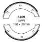 Preview: EBC Premium Handbremsbacken 6409 für BMW 5 E34 520i