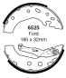 Preview: EBC Premium Bremsbacken 6525 für Ford Escort 7 GAL, AFL 1.8 16V hinten