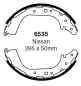 Preview: EBC Premium Bremsbacken 6535 für Nissan Pick up 2 D21 2.4i 4WD hinten