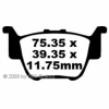 Preview: EBC Redstuff Bremsbeläge für Honda TRX 420 (FPA9) (Fourtrax Rancher AT Servo Lenkung) Hinterachse - FA373TT