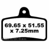 Preview: EBC Blackstuff Bremsbeläge für Conti RX 356 V3 (17Felge) Vorderachse - FA399