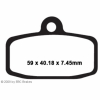 Preview: EBC Redstuff Bremsbeläge für KTM SX 85 ( 19/16Felgen) Vorderachse - FA612TT