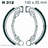 Preview: EBC Premium Bremsbacken für Honda CM 200 (TA/TB) Vorderachse - H312