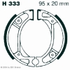 Preview: EBC Premium Bremsbacken für Honda SK 50 MR-II/MMT-II DIO XR (AF28) Hinterachse - H333