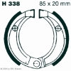 Preview: EBC Premium Bremsbacken für Honda CR 80 RJ Hinterachse - H338