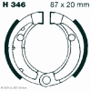 Preview: EBC Premium Bremsbacken für Aeon Cobra 60 (AT30 Type) (Quad) Vorderachse - H346