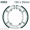 Preview: EBC Premium Bremsbacken für Honda SH 125i (Bremstrommel HA) Hinterachse - H352