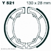 Preview: EBC Premium Bremsbacken für Yamaha XC 125 (Beluga) Vorderachse - Y521