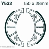 Preview: EBC Premium Bremsbacken für Yamaha XC 125 Cygnus X Hinterachse - Y533