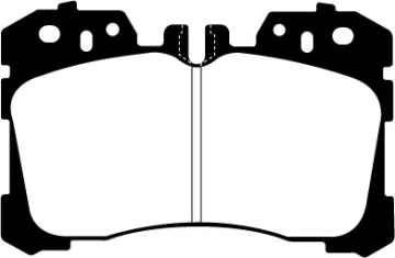 EBC Yellowstuff Bremsbeläge DP41811R für Land Rover Range Rover 5 L551 500h (GVF50_) vorne