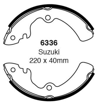 EBC Premium Bremsbacken 6336 für Nissan Sunny 2 N13 1.6i vorne