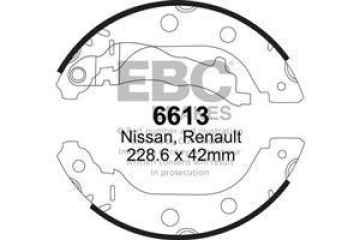 EBC Premium Bremsbacken 6613 für Renault Kangoo 1 Rapid FC0/1 D 55 1.9 hinten