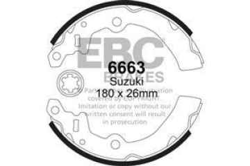 EBC Premium Bremsbacken 6663 für Suzuki Wagon R+ MM 1.3 hinten