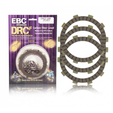 EBC High-End Carbon Kupplungs-Kit inkl. Stahlscheiben (DRCF-Serie) für KTM EXC 380 (Upside down Gabel) - DRCF108