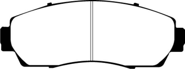 EBC Greenstuff 6000 Bremsbeläge DP61743 für Honda CR-V V RW, RT 2.0 e-CVT Hybrid (RT5) vorne