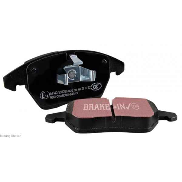 EBC Blackstuff Bremsbeläge DPX3074 für Opel Insignia B Grand Sport  1.6 CDTi (68) hinten